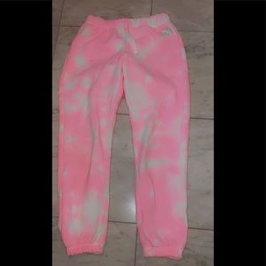 Gap,never worn tye dye pink sweat pants ,super soft and comfy